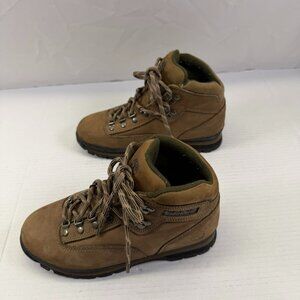 Timberland Woman’s Euro Hiker Nubuck Leather # 95312 Boots - Size 8 Lightly worn